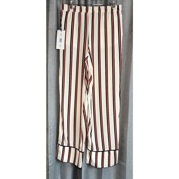 Women's Straight Leg Striped Pant Future Collective Reese Blutstein Size Small - Picture 2 of 9